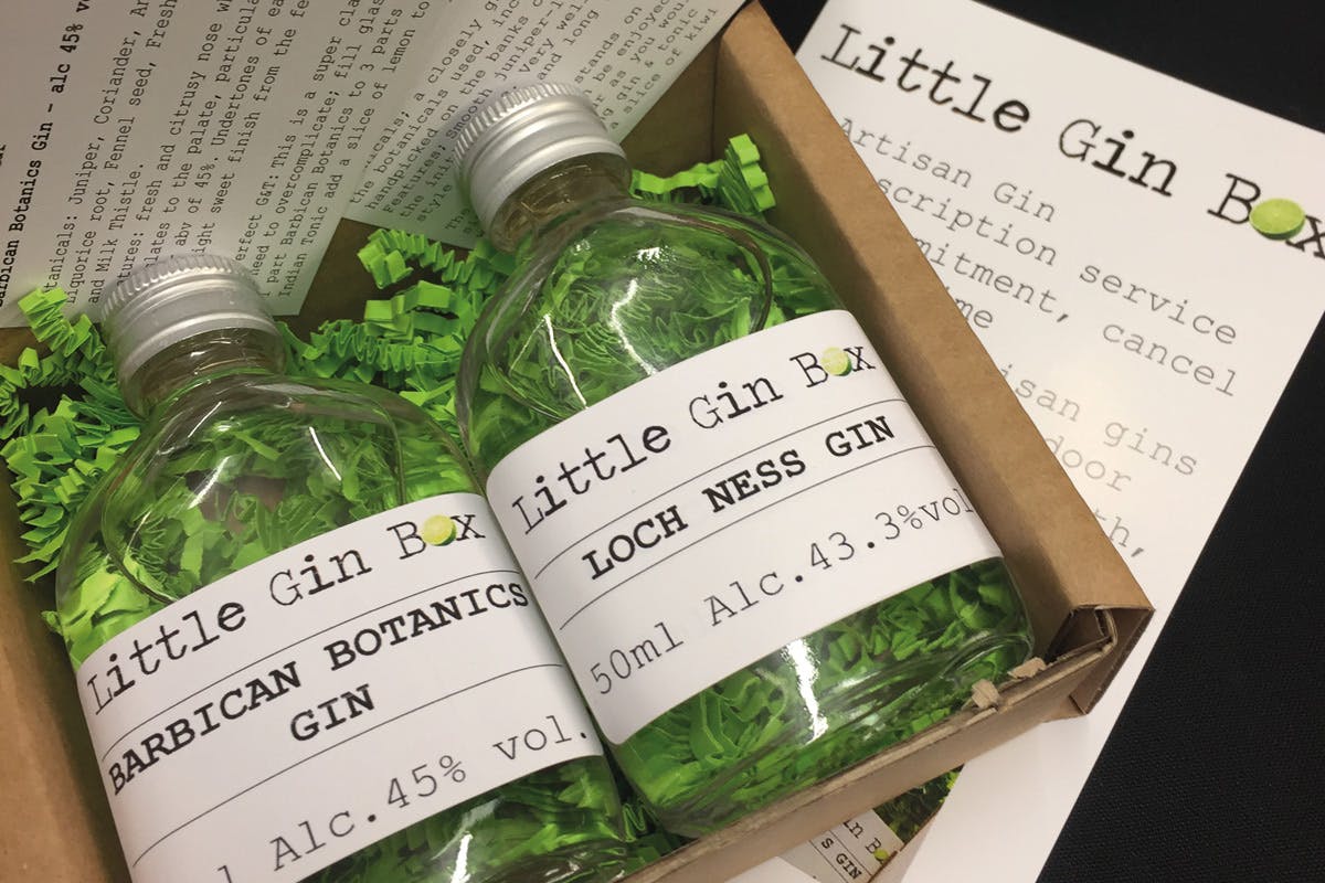 Six Months Gin Subscription with Little Gin Box