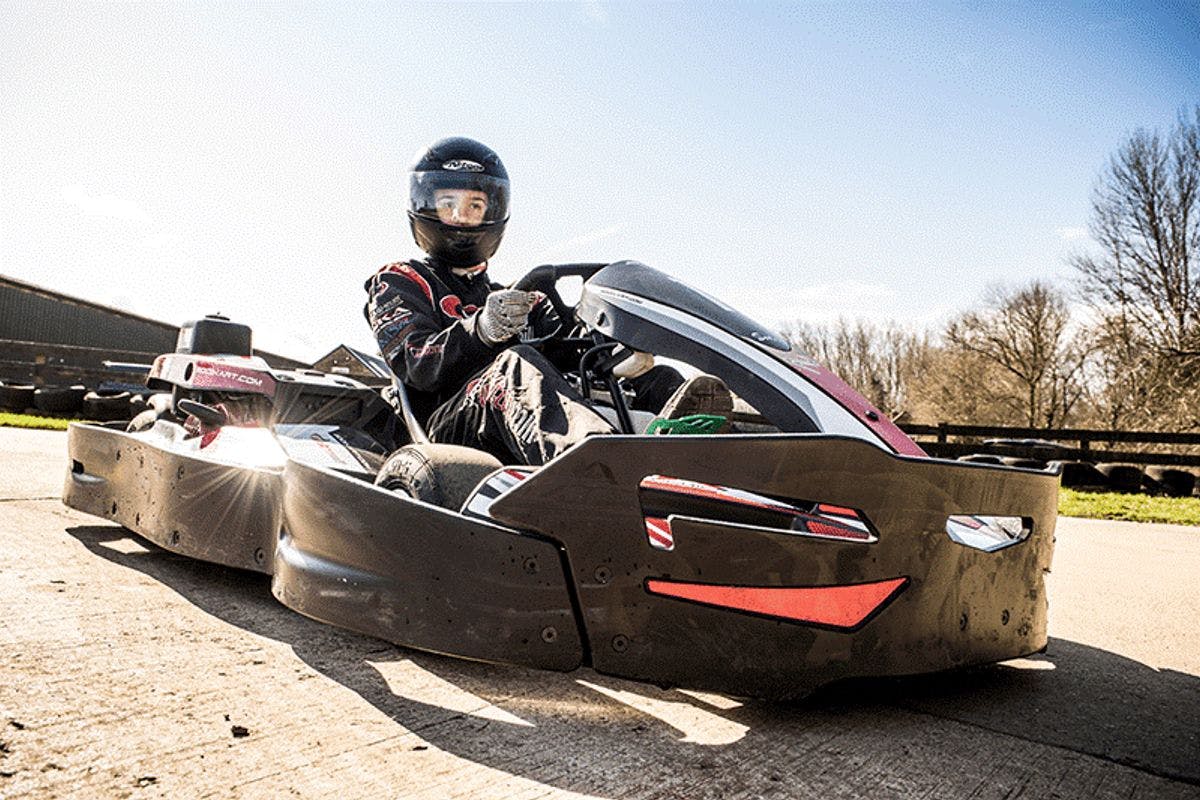 50 Lap Karting Adventure At Whilton Mill Outdoor Circuit