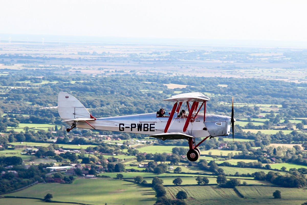 60 minute Tiger Moth Trial Lesson with Souvenir DVD