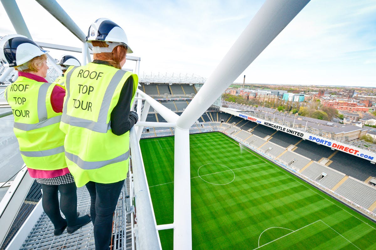 Newcastle United Roof Top Tour for Two