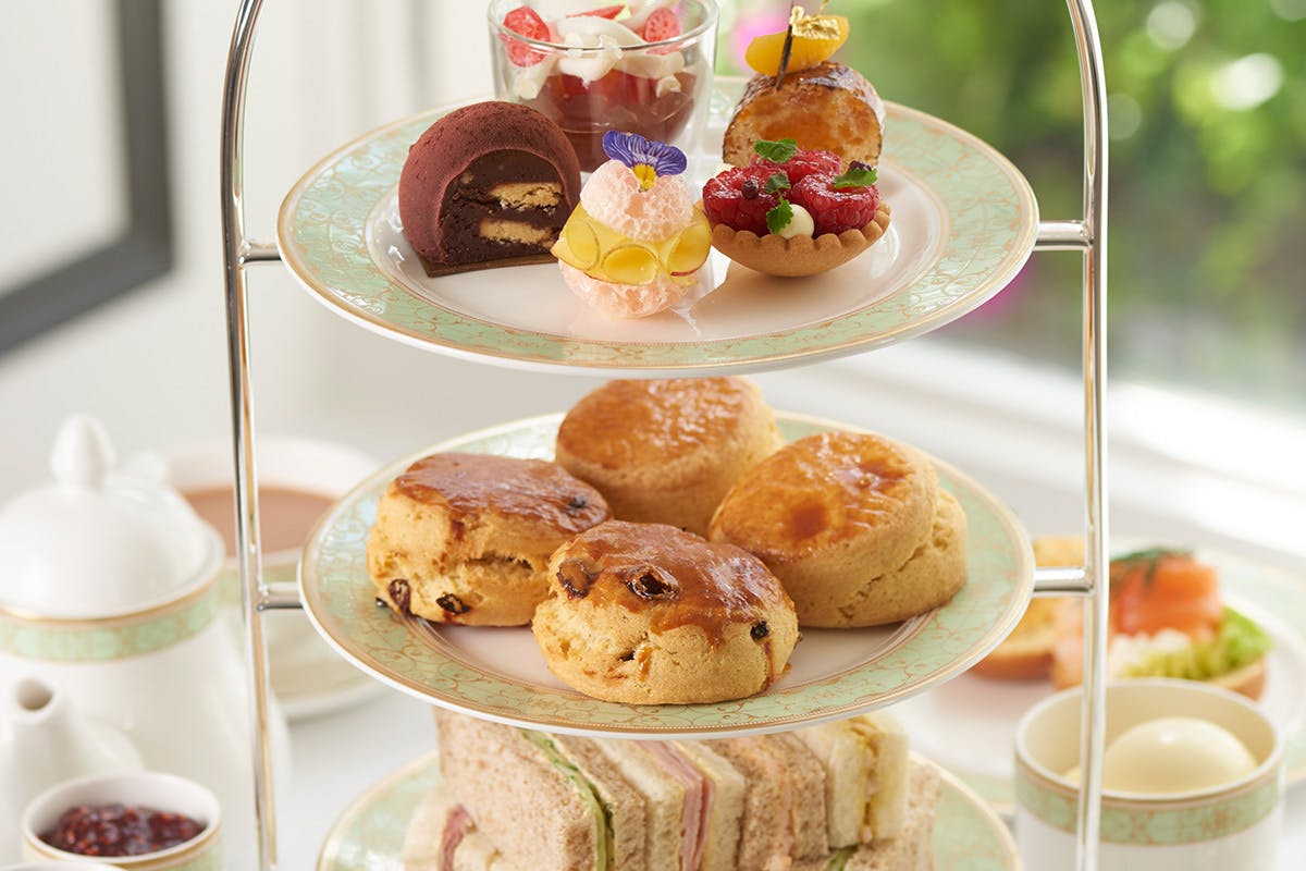 Afternoon Tea for Two at The Park Room, at the Luxury 5* Grosvenor House Hotel