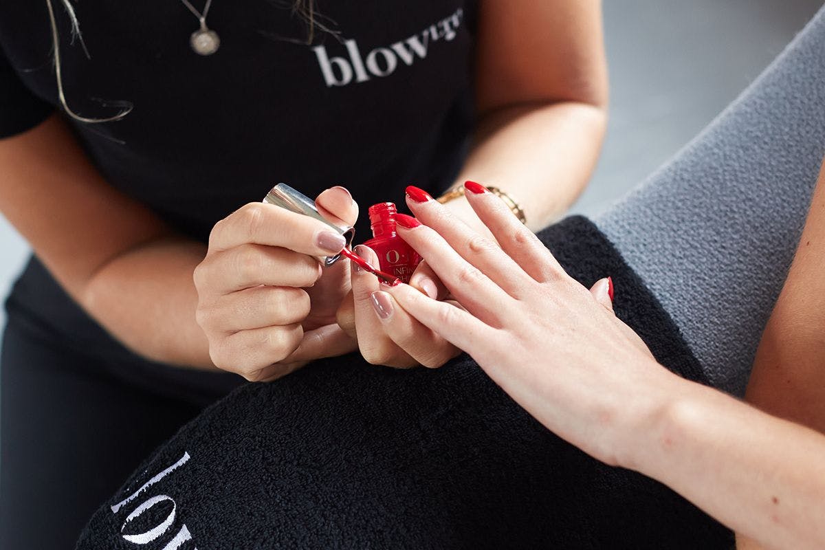 At Home OPI Gel Manicure for Four with blow LTD, London