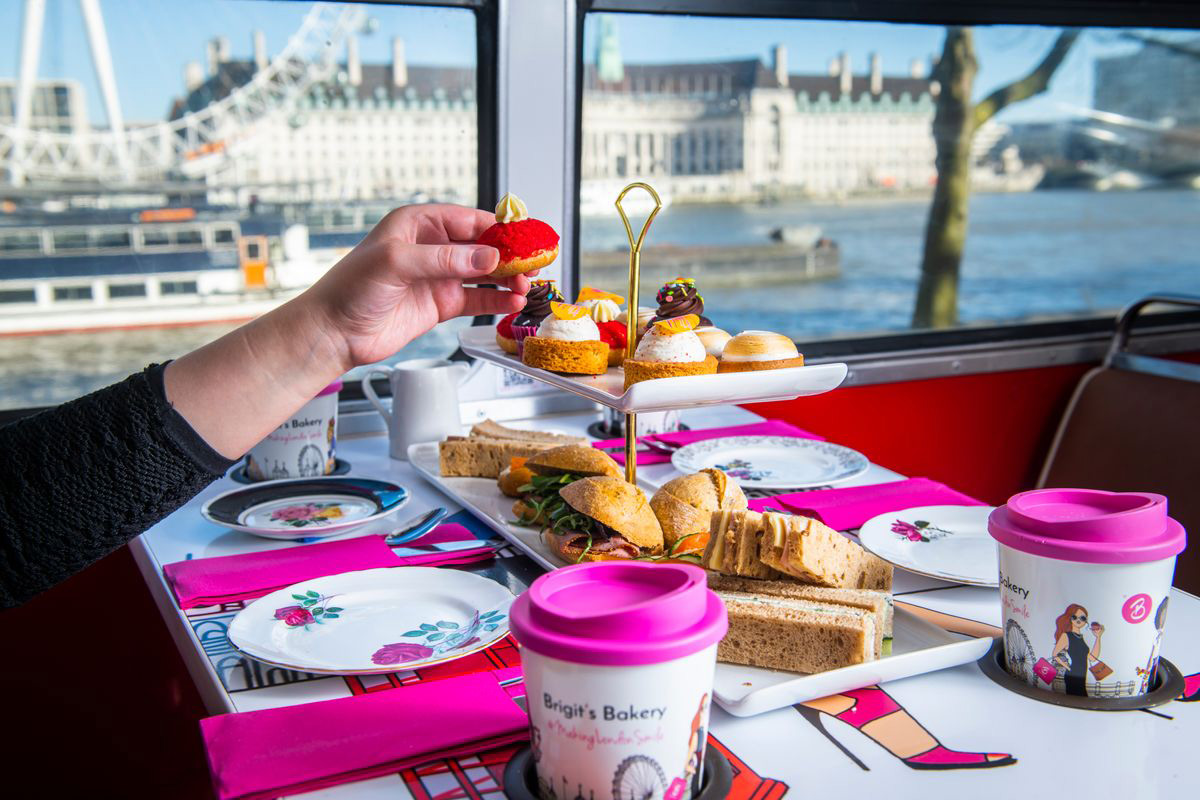 Afternoon Tea Bus London For Two With B Bakery | Virgin Experience Days