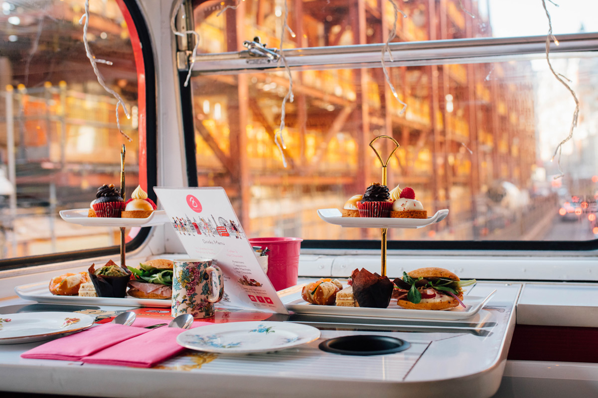 B Bakery London Vintage Afternoon Tea Bus Tour For Two - Lastminute.com ...