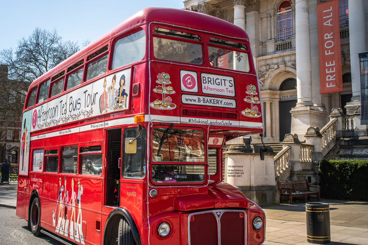 B Bakery Vintage Bus Tour With Gin Afternoon Tea For Two | Lastminute.com