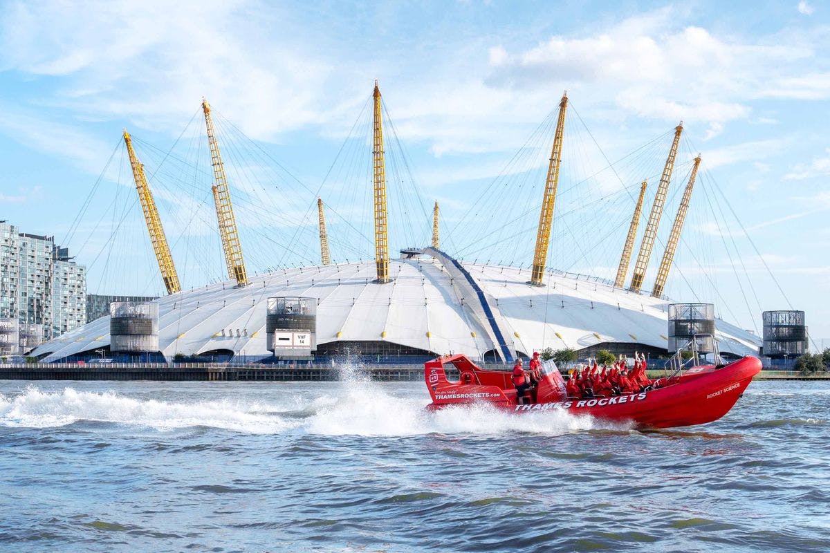 Break the Barrier, Thames Rockets Speed Boat Ride for Two