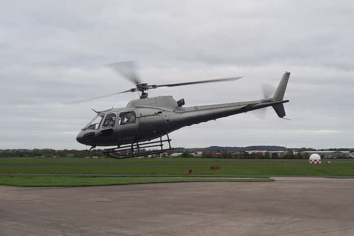 cardiff helicopter tour