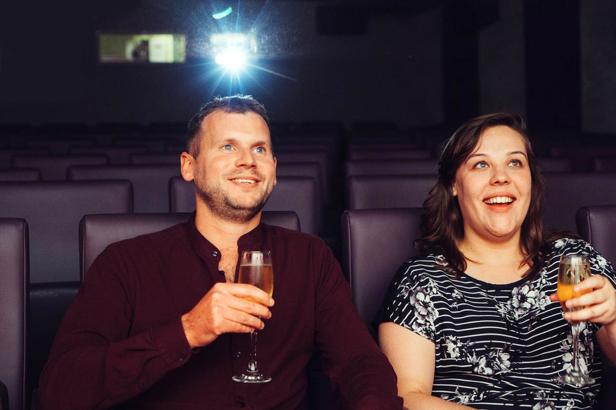 Champagne Cinema Evening for two at The Five Star Luxury Courthouse Hotel