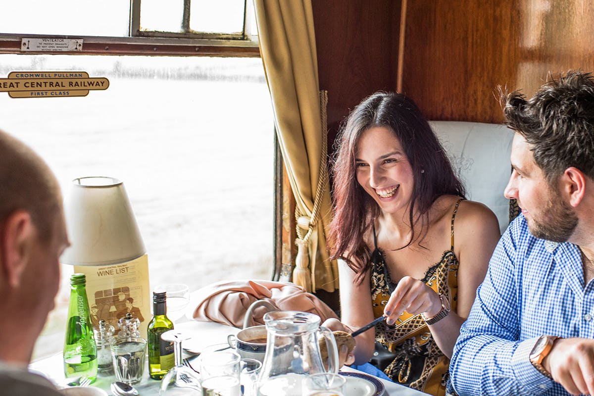 Charnwood Forester First Class Steam Train Dining Experience for Four