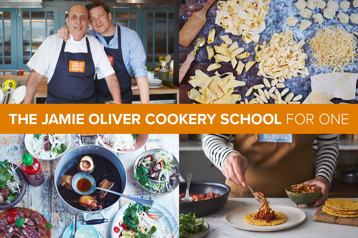 Cookery Class at Jamie Oliver's Cookery School