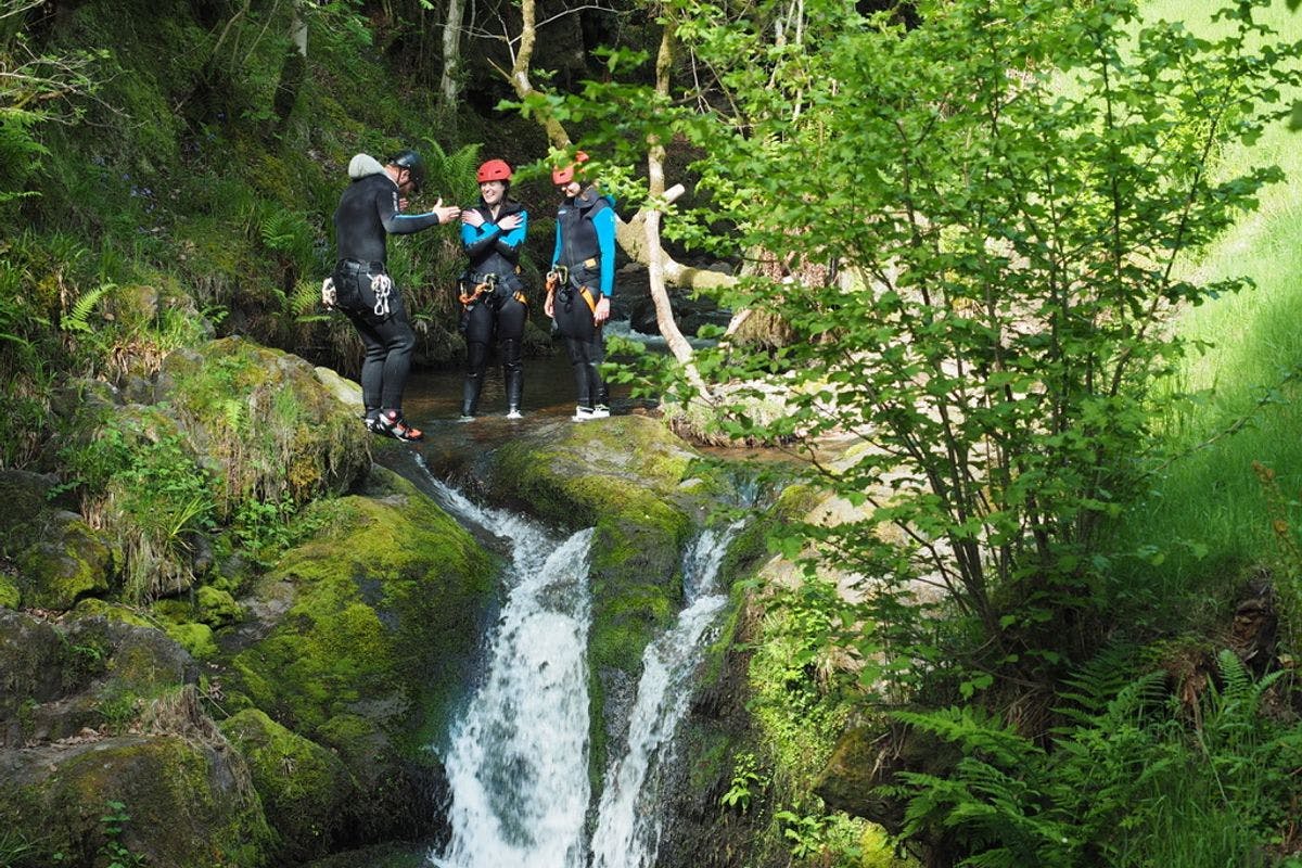 Discover Scotland's Canyons for a Family of Four with Private Guide