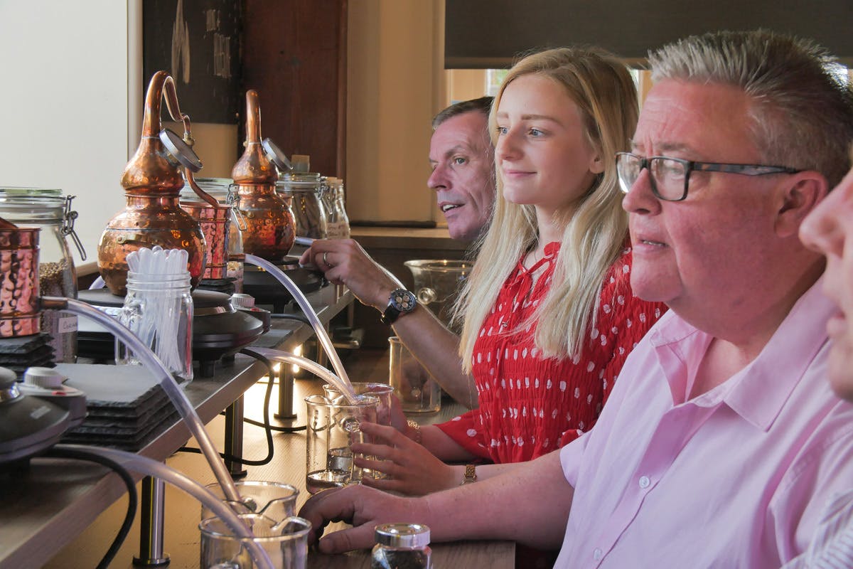 Distiller for a Day with Tastings and Dining for Two at Gin Jamboree