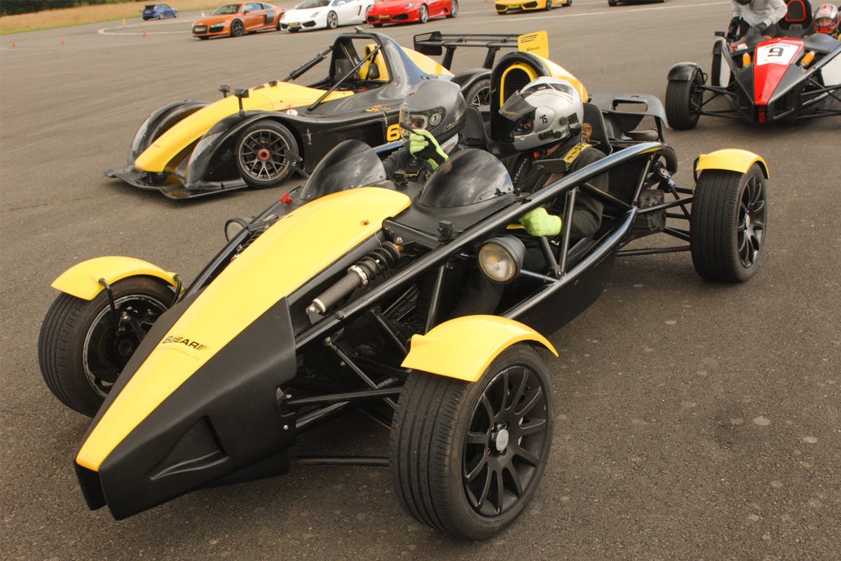 Drive a Supercharged Ariel Atom with a High Speed Passenger Ride in a