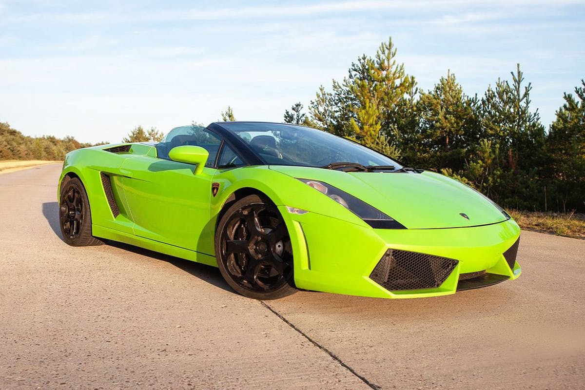 the ultimate four car lamborghini driving experience