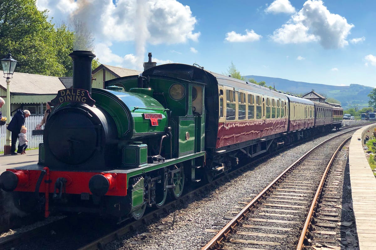 Embsay & Bolton Abbey Railway Steam Train Experience with Afternoon Tea for Two