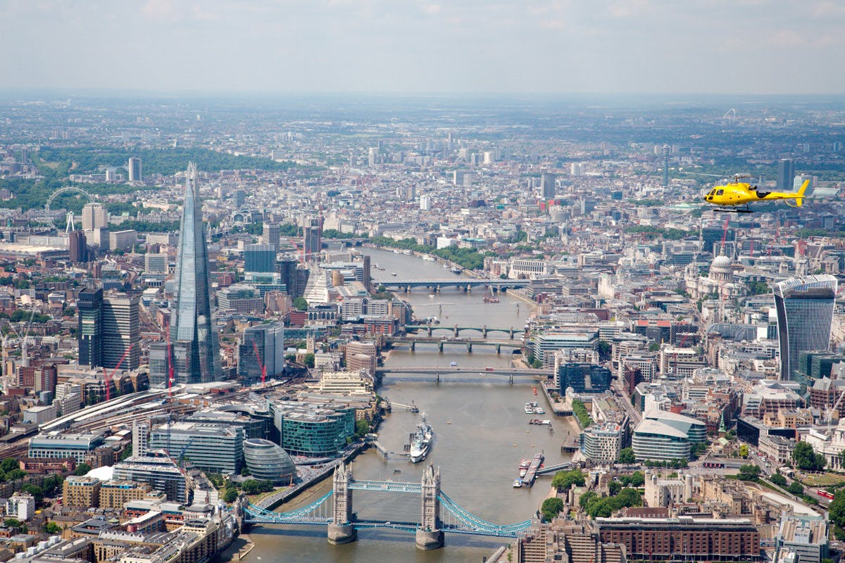 Exclusive Central London Helicopter Flight for Five