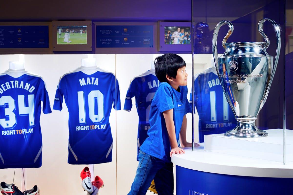 Family Chelsea Football Club Stadium Tour Virgin Experience Days