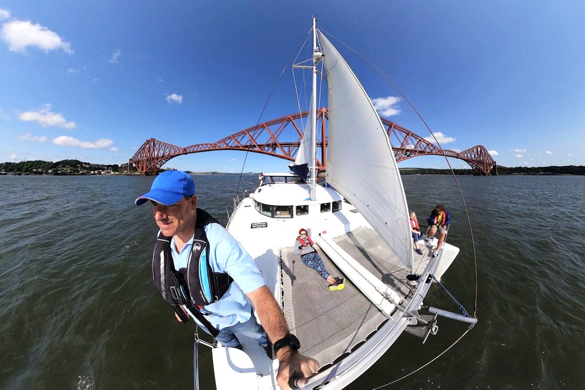 Firth of Forth Luxury Yacht Sailing Half Day for Two