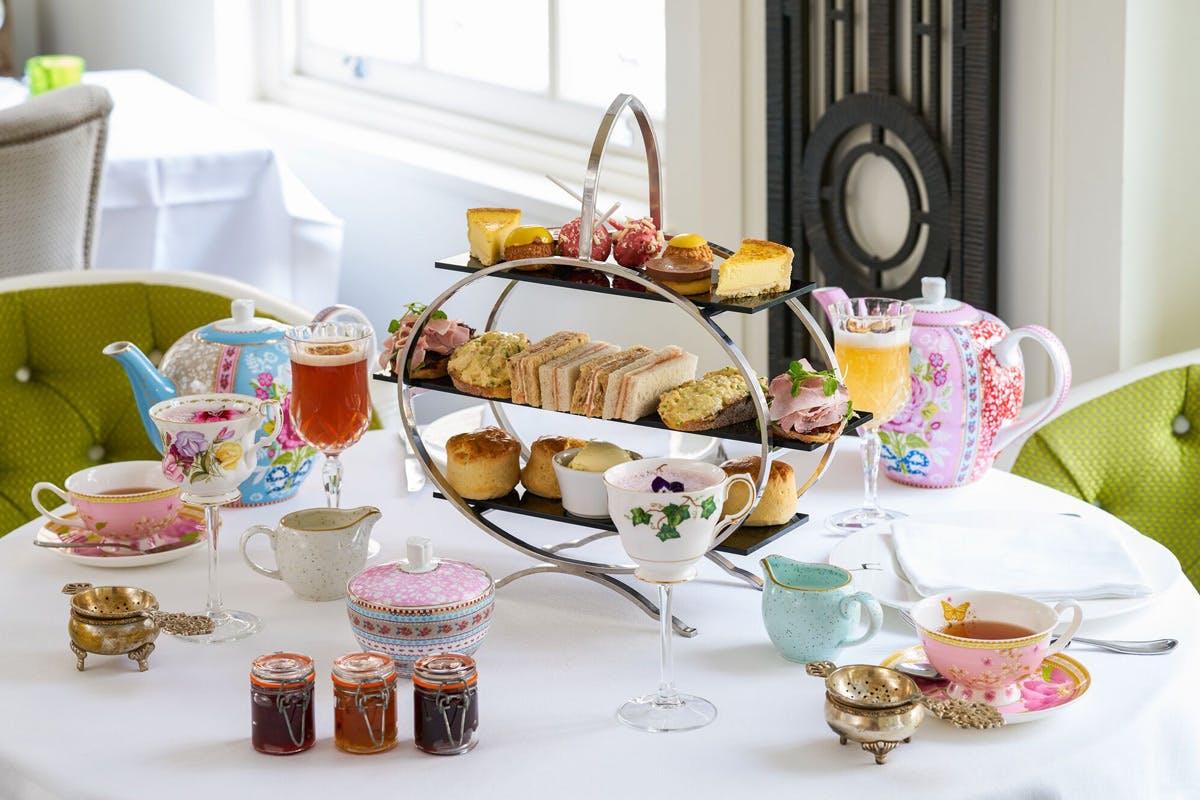 Gin and Jam Afternoon Tea with Cocktail Masterclass for Two at Hush