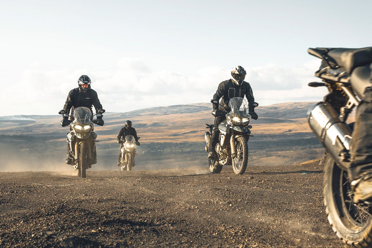 Half Day Off-Road Motorcycle Training at Triumph Adventure