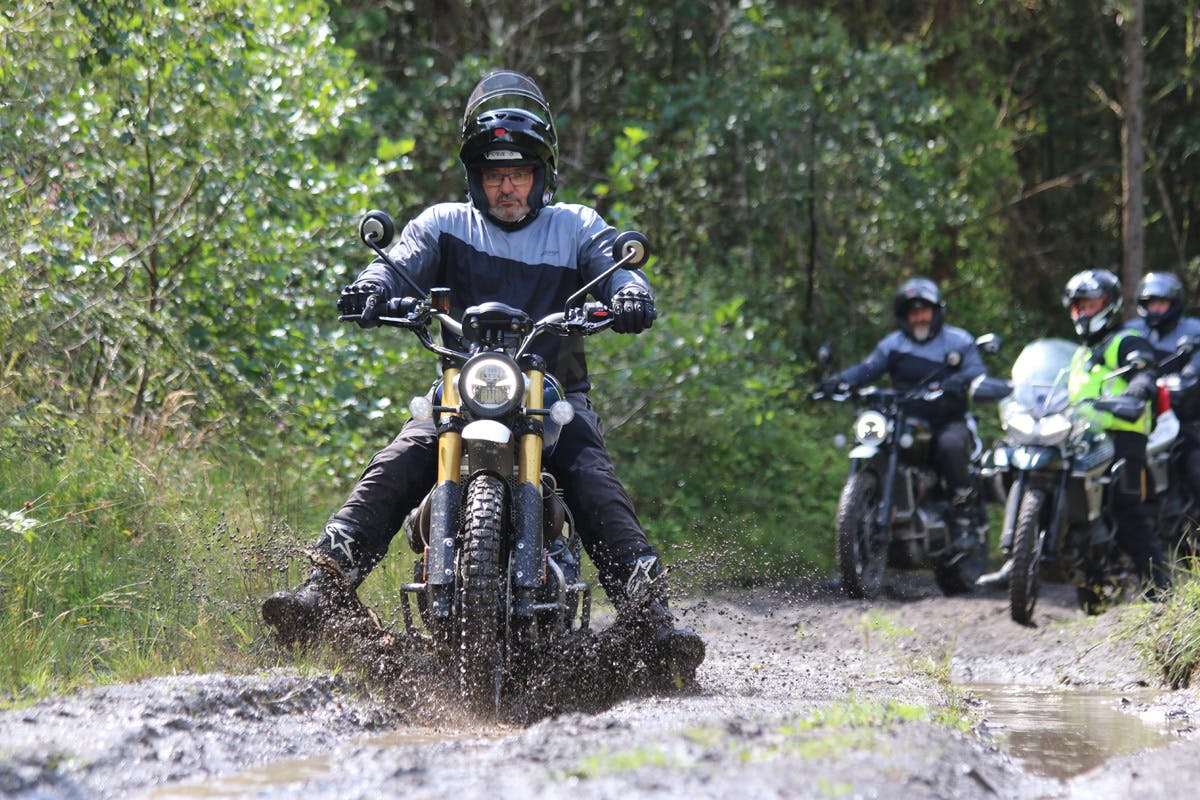 Half Day OffRoad Motorcycle Training at Triumph Adventure