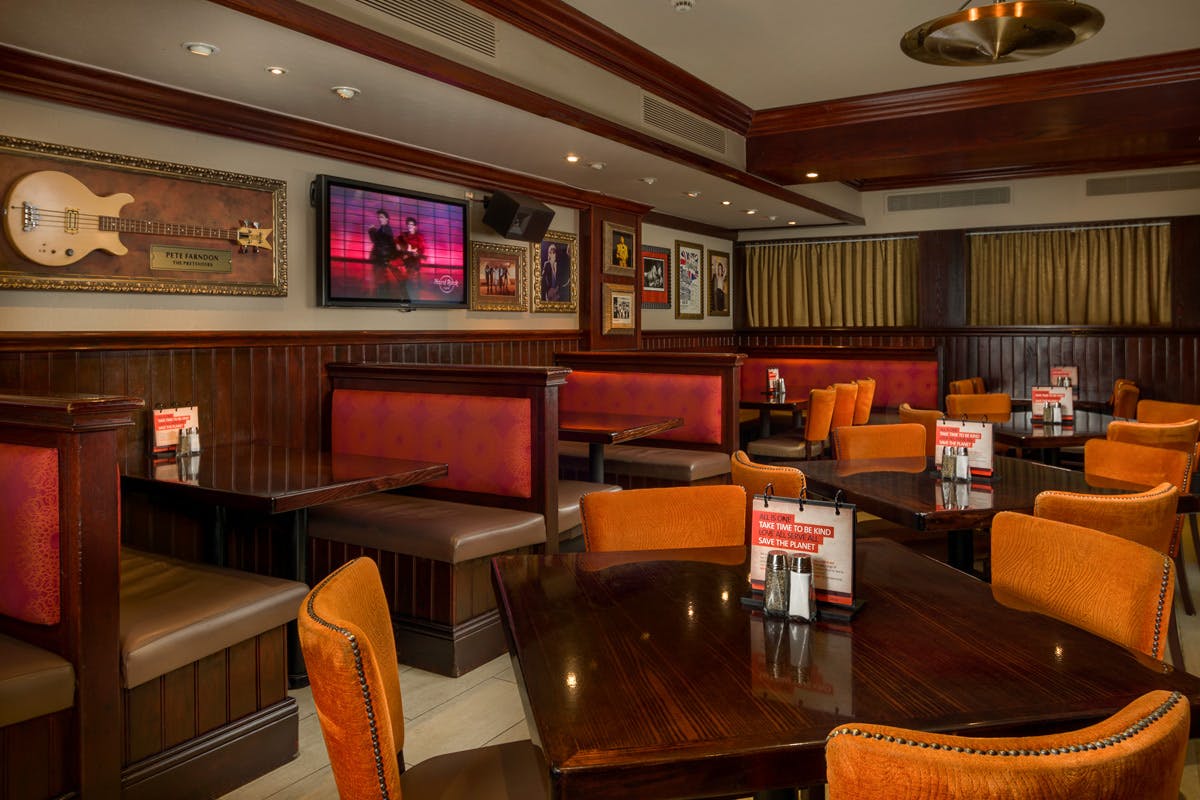 Hard Rock Cafe Edinburgh Dining Experience for Two Virgin Experience Days