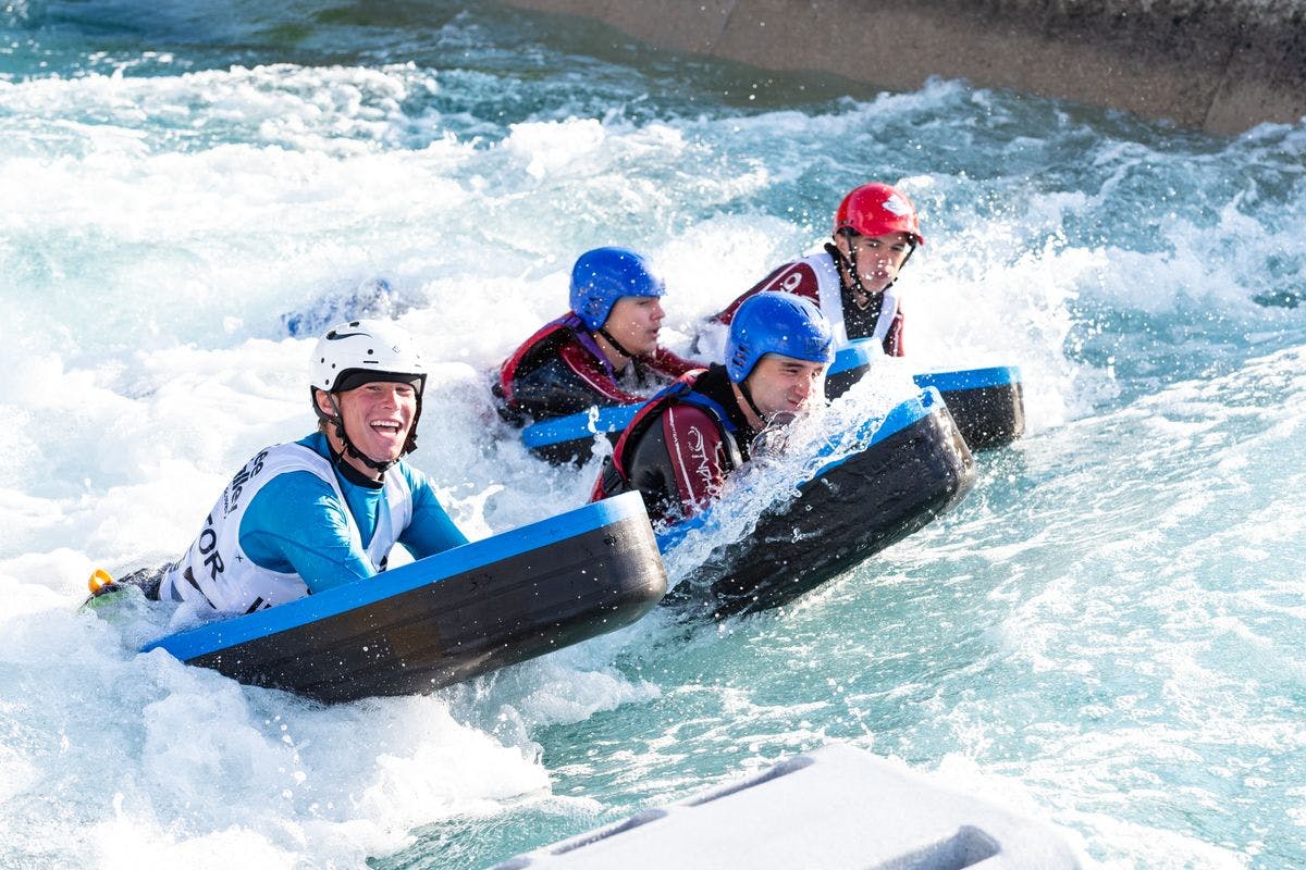 Hydrospeeding Experience at Lee Valley White Water Centre Virgin