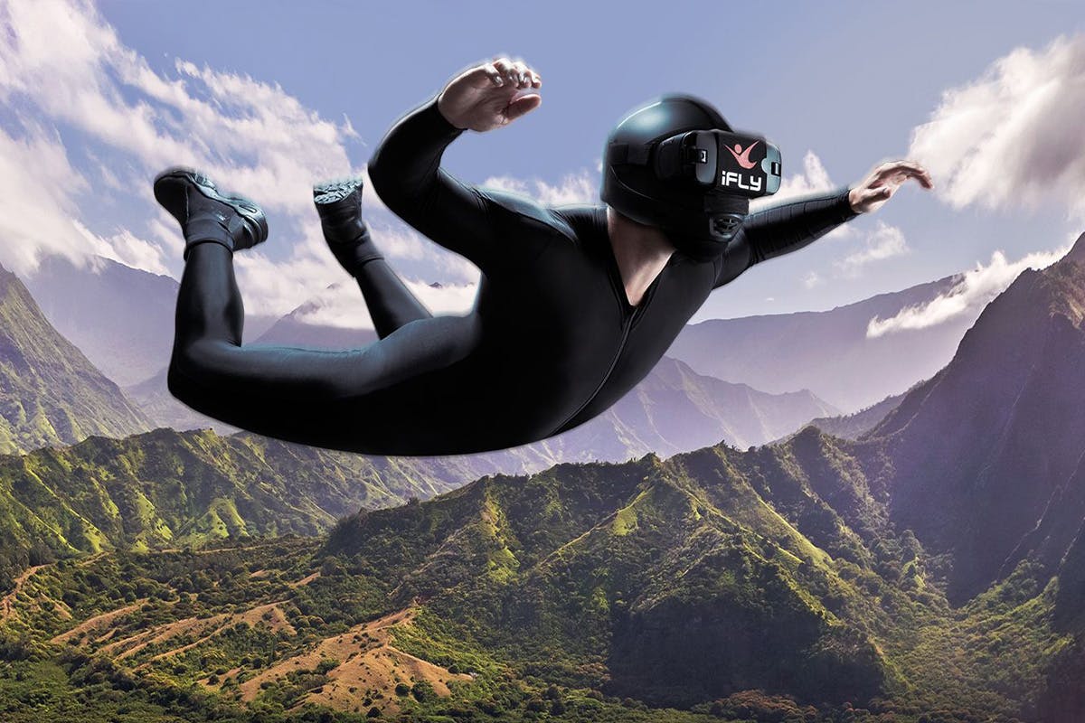 iFLY 360 VR Indoor Skydiving Experience at the O2, London