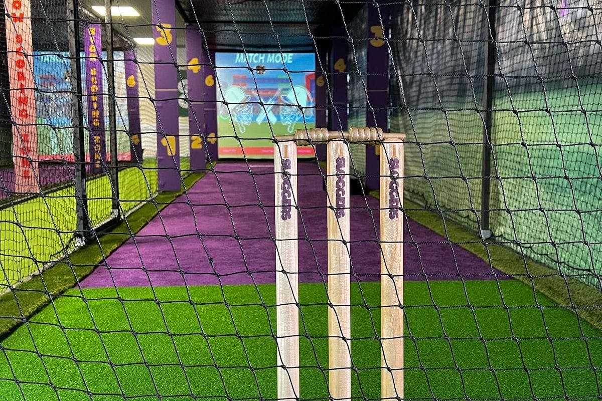 Indoor Virtual Cricket with Drinks for Two