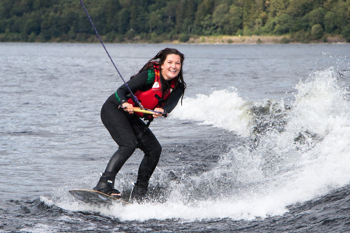 Introductory Wakeboarding on Loch Lomond