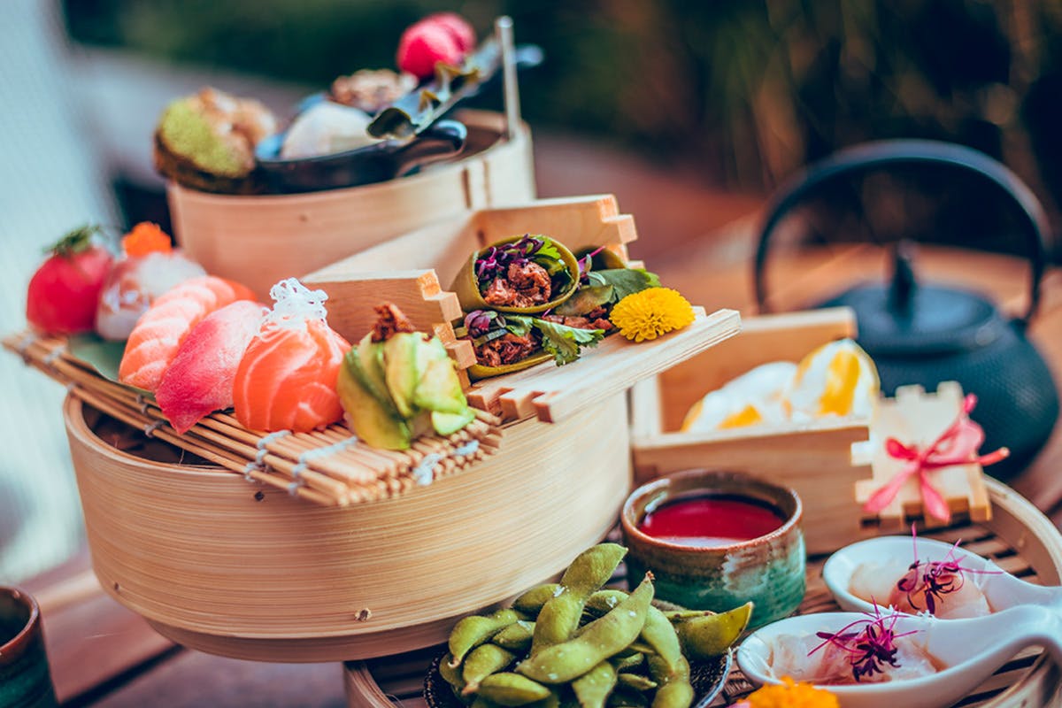Japanese Inspired Afternoon Tea for Two at Issho, Leeds Virgin