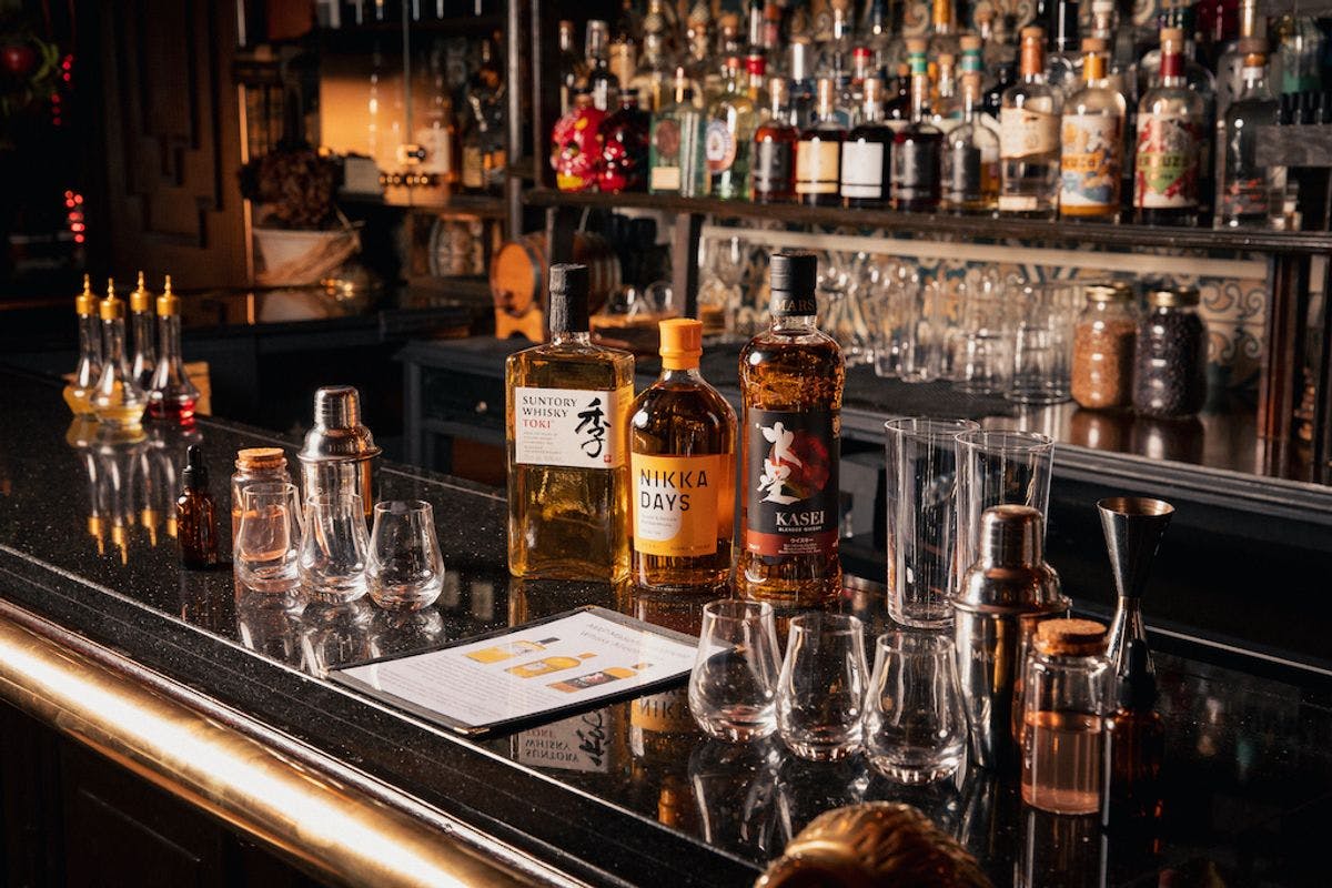 Japanese Whisky Masterclass with Tastings for Two at MAP Maison