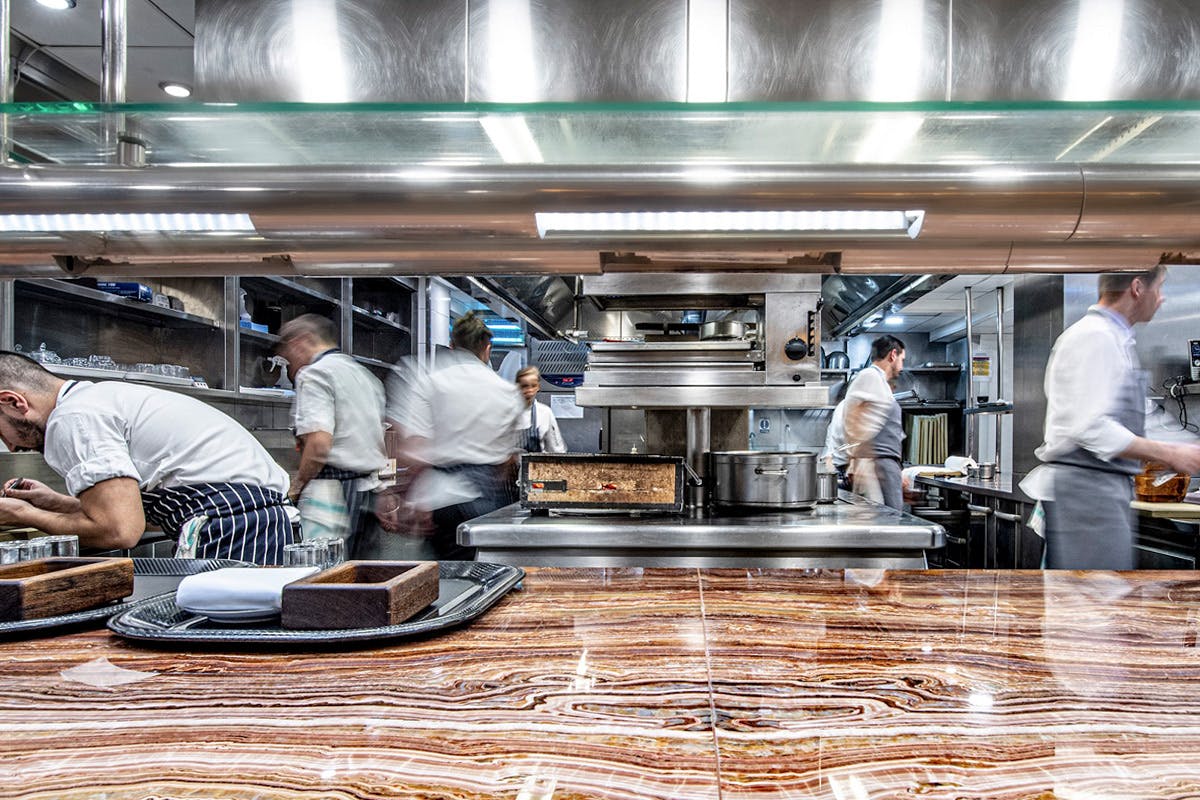 Kitchen Table Experience with Michelin Starred Seven Course Meal for