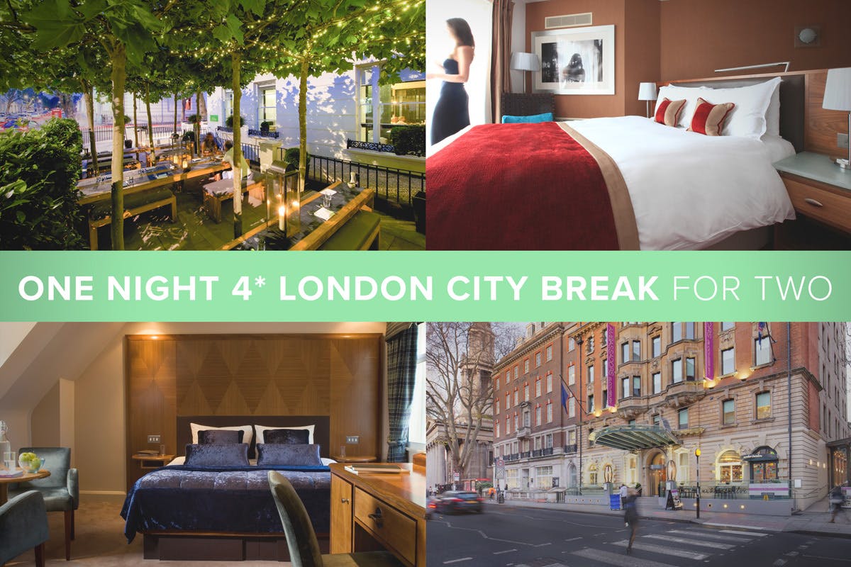 One Night 4* London City Break for Two