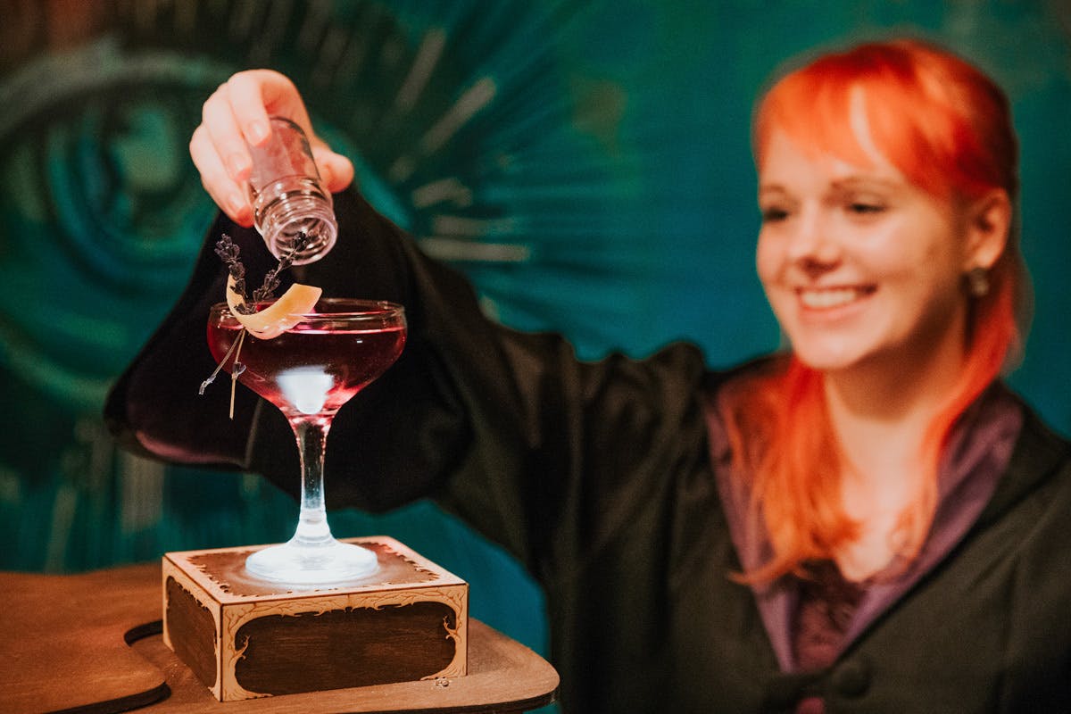 One Night Boutique Edinburgh City Break and Immersive Magical Cocktail Experience at The Cauldron for Two