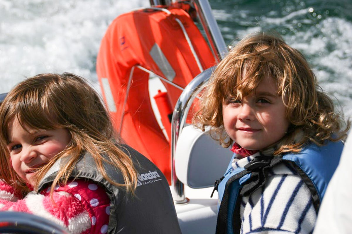 North Wales RIB Ride for Two Adults and Two Children