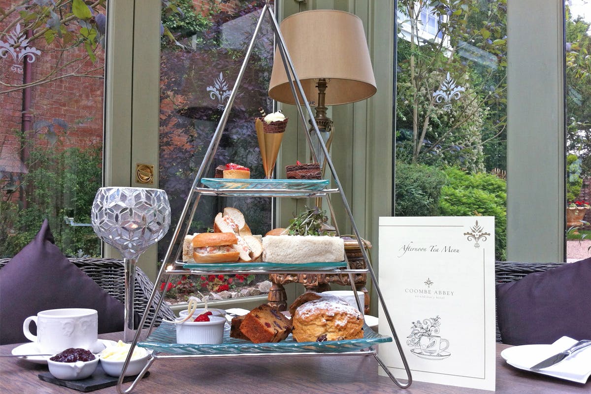Prosecco Afternoon Tea for Two at Coombe Abbey