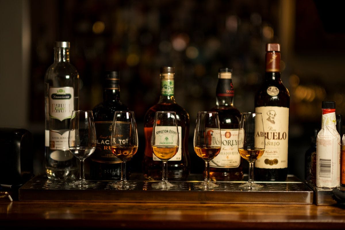 Rum Tasting Masterclass for Two at The Perseverance