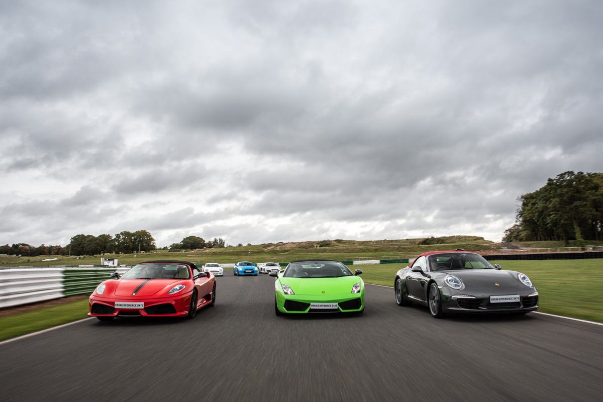 Six Supercar Blast Plus High Speed Passenger Ride And Photo Weekday Virgin Experience Days 6324