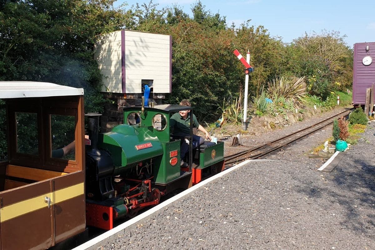 Steam Train Driving Taster Experience at Sherwood Forest Railway