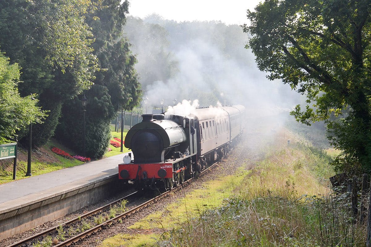 Steam Train Trip for Two with Spa Valley Railway logo