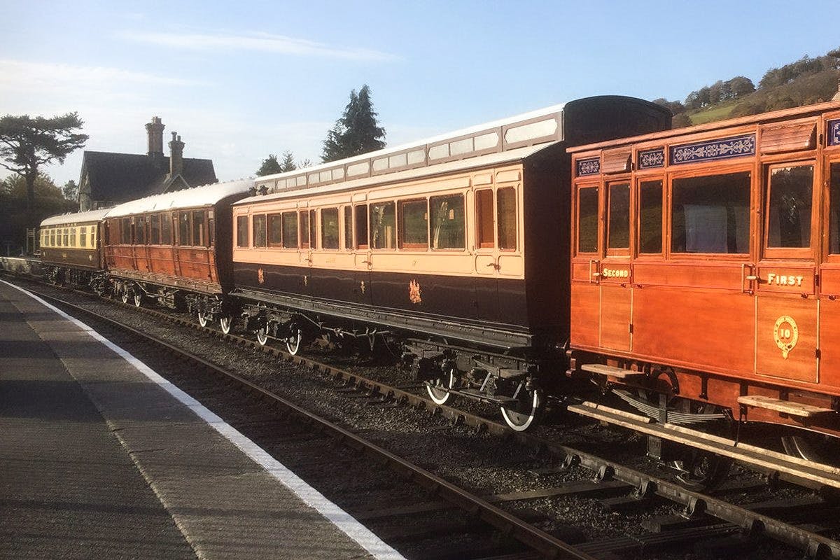 Steam Train Trip in Queen Victoria’s Golden Jubilee Carriage with Afternoon Tea for Two