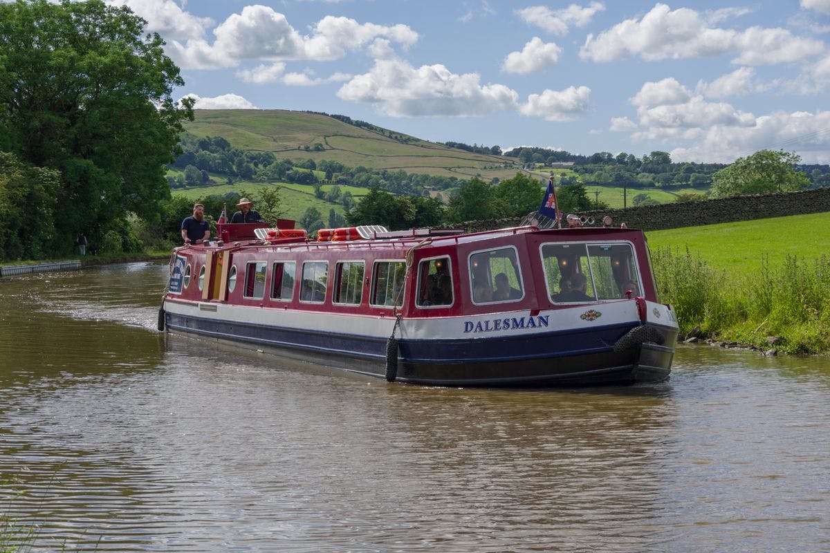 Sunday Roast Dinner Cruise on the Leeds & Liverpool Canal for Two