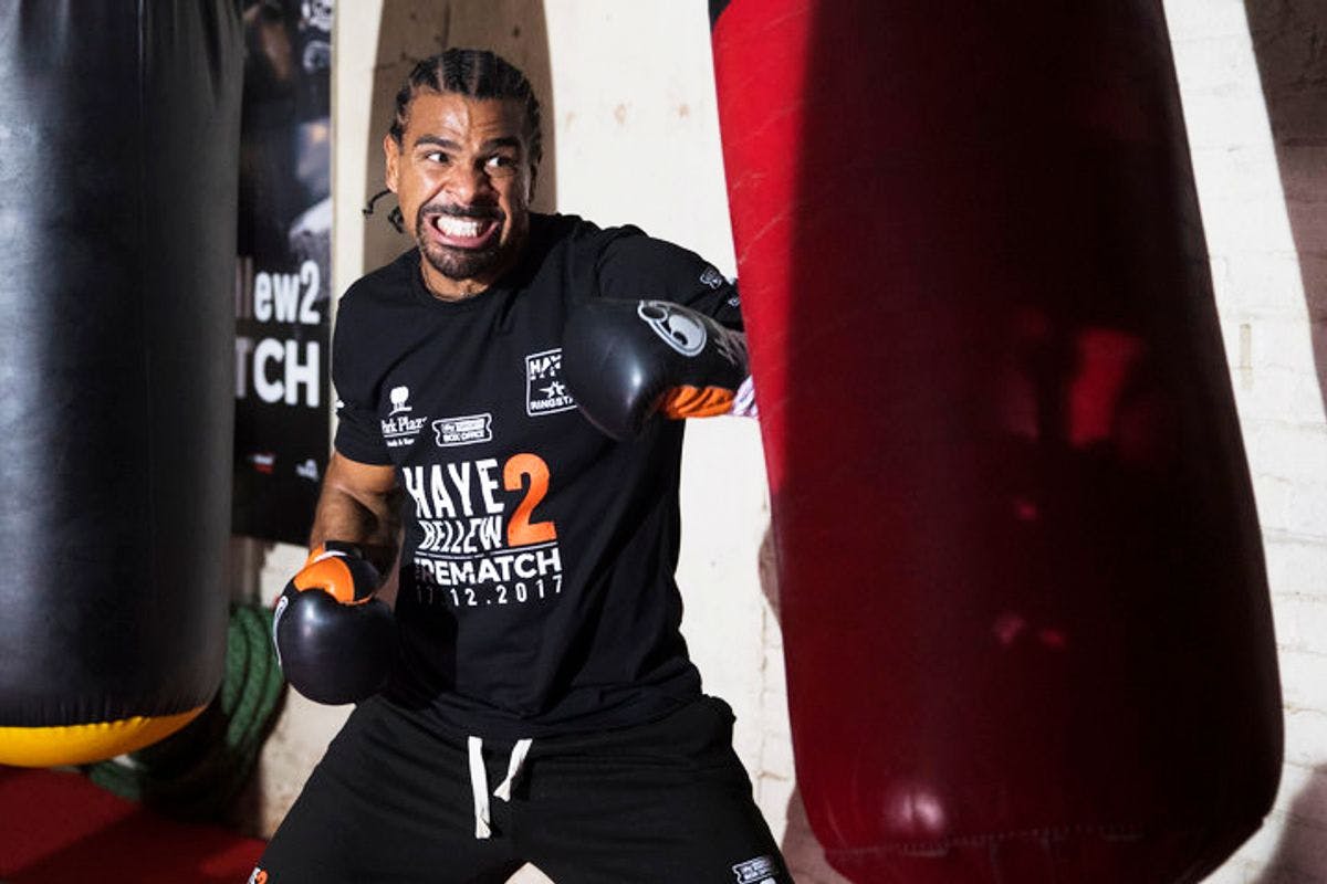 The Hayemaker Ultimate Training Afternoon with 121 Time in the Ring and Post Session Drinks with David Haye