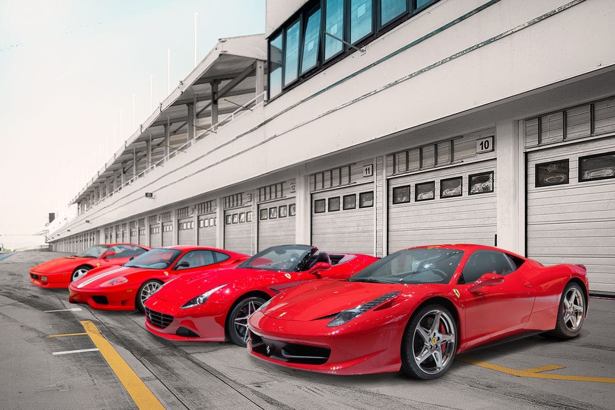 The Ultimate Ferrari Four Car Driving Experience