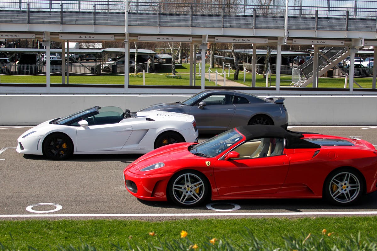 Triple Supercar Driving Experience at Goodwood Motor Circuit Virgin