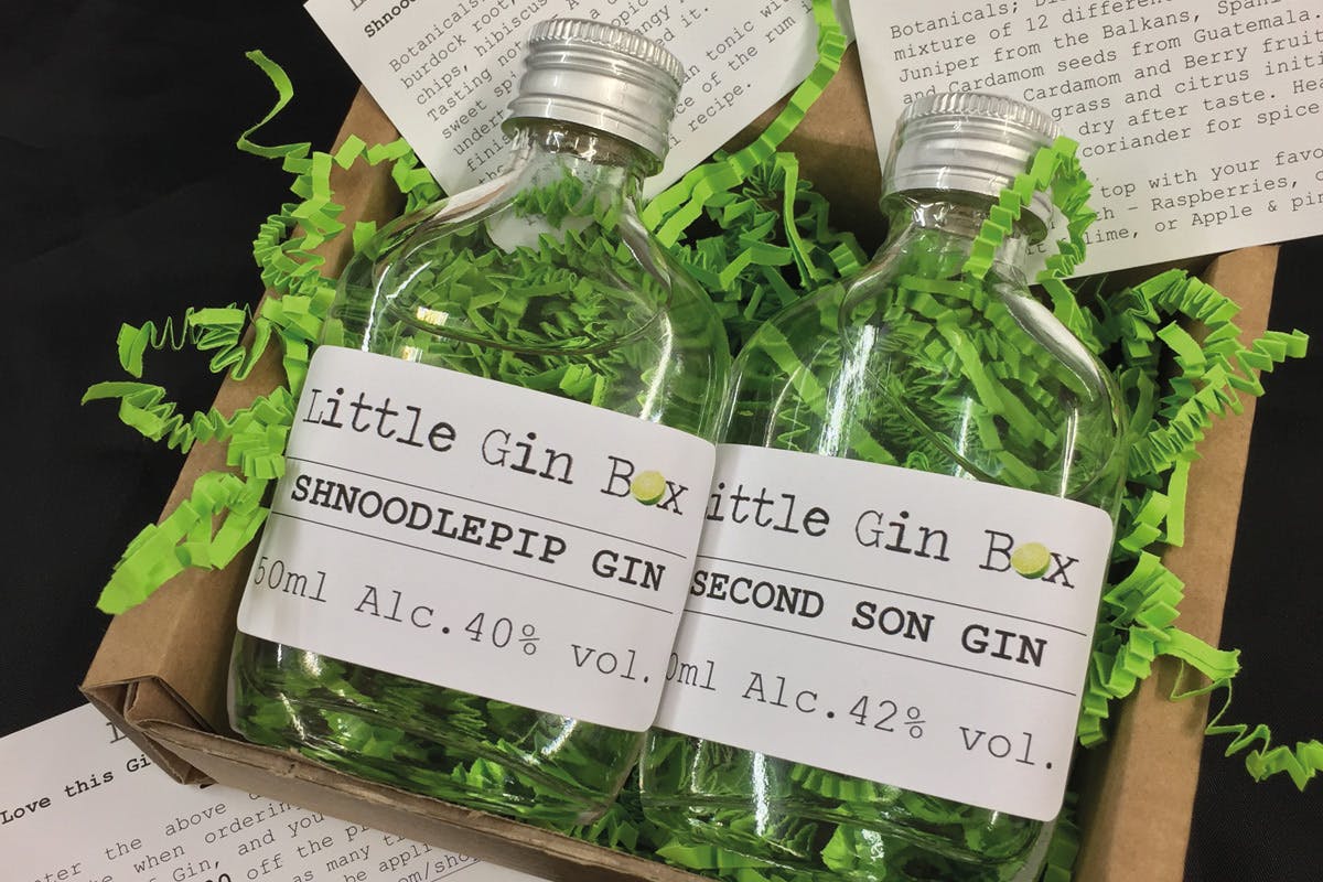 Twelve Months Gin Subscription with Little Gin Box