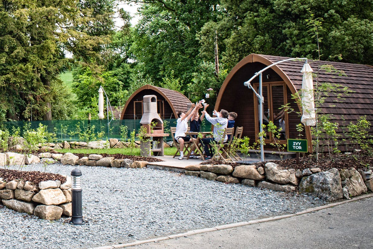 Two Night Mega Pod Glamping Break For Two At Langstone Manor Dartmoor