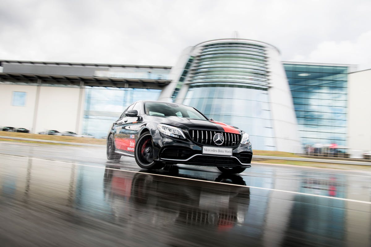 Ultimate Amg Driving Experience With The Silver Arrows At Mercedes Benz World Virgin Experience Days