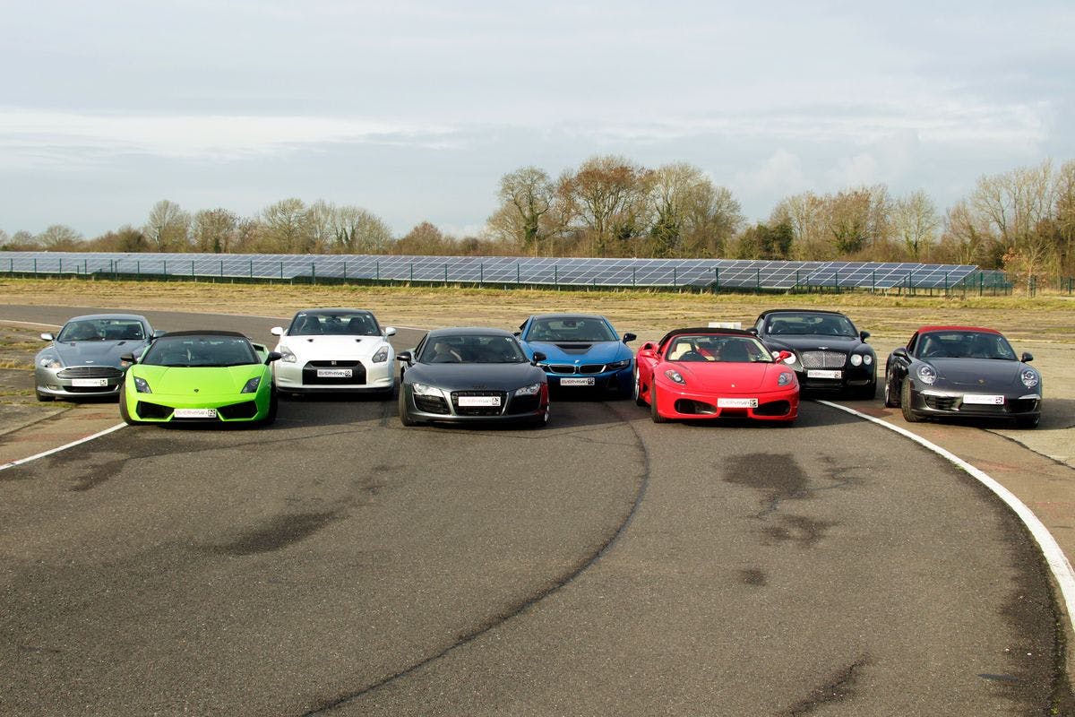 Ultimate Ten Supercar Track Day with Demo Lap, High Speed Passenger